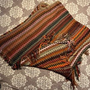 BOHO Earthy Poncho
